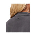 Gymshark Waffle Midi Zip Up Jacket - Onyx Grey
