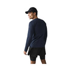 Alo Men's Triumph Long Sleeve Tee - Navy