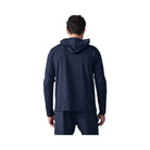 Alo Men's Conquer Reform Long Sleeve With Hood - Navy