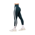 Gymshark Piping Legging - Deep Petrol Blue/Smoke Blue/Soft White