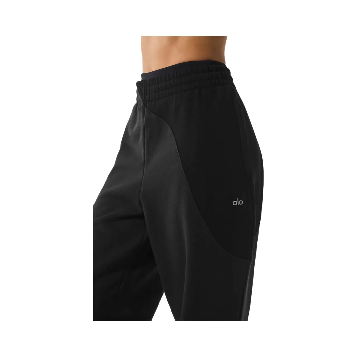 Alo Make Waves Sweatpant - Vintage Black Tonal