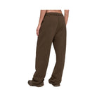 Alo Pinstripe Straight Leg Sweatpant - Espresso Pinstripe