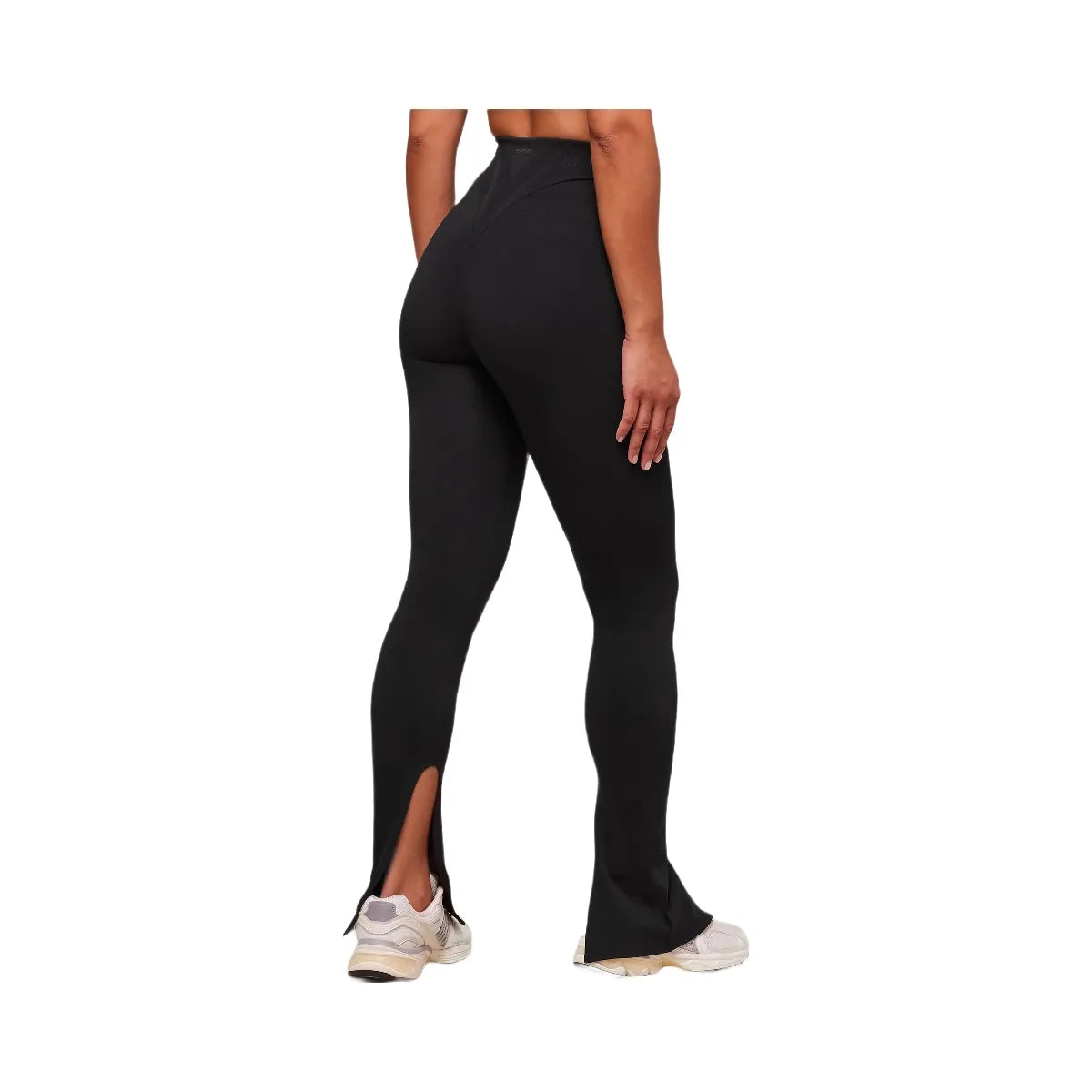 Gymshark everywear Warp Knit Flare Leggings - Black