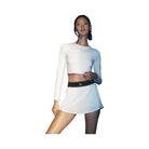 Alo Women's Match Point Tennis Skirt - White