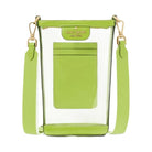Kate Spade Clare Clear Phone Crossbody Grasshopper Green
