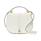Kate Spade Kayla Pebbled Leather Saddle Bag Meringue