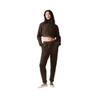 Alo Women's Cable Knit Winter Bliss Pant - Espresso