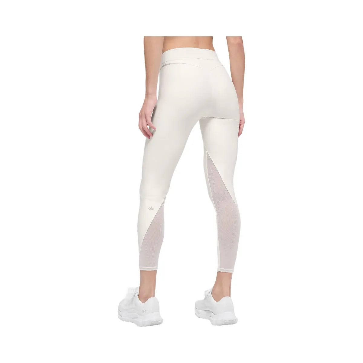 Alo Women's Airlift High-Waist 7/8 Rebel Legging - Ivory