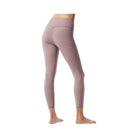 Alo Women's Alosoft High-Waist 7/8 Highlight Legging - Dark Pink Quartz Heather