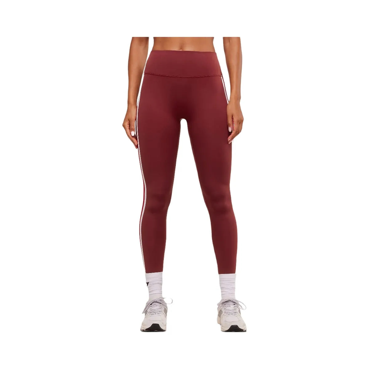 Gymshark Piping Legging - Sets Red/Carmine Red/Soft White