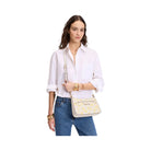 Kate Spade Hudson Spring Pansies Convertible Crossbody Yuzu Jam Multi