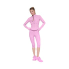 Alo Women's Airbrush Corset Full Zip Jacket - Candy Heart Pink