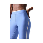Alo Women's Airlift High Waist Charger 7/8 Legging - Crystal Clear Blue/White