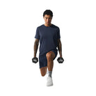 Alo Men's Conquer Reform Crewneck Short Sleeve - Navy