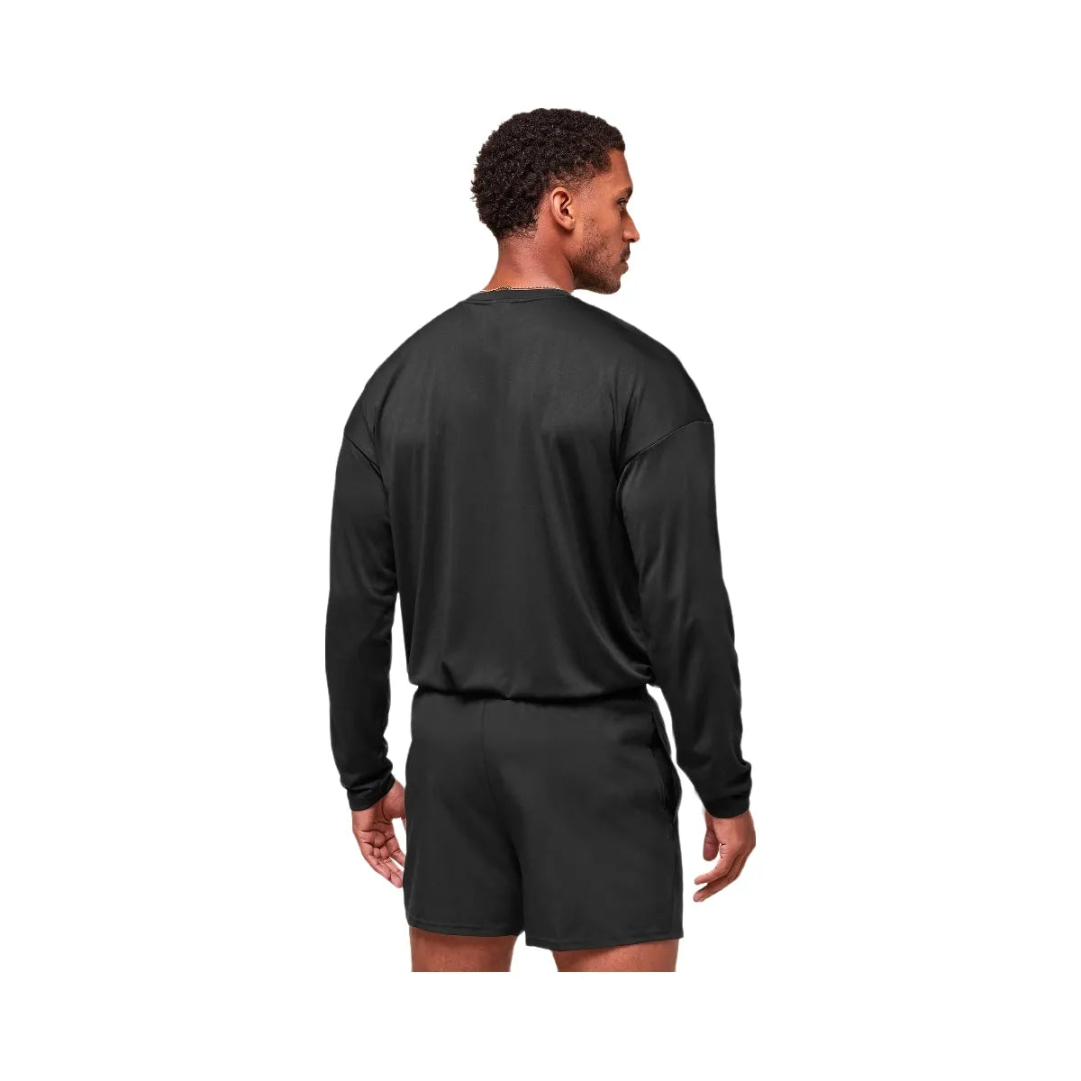 Gymshark Arrival Oversized Long Sleeve T-Shirt - Black