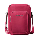 Michael Kors Khai Nylon Crossbody Bag Dk Raspberry