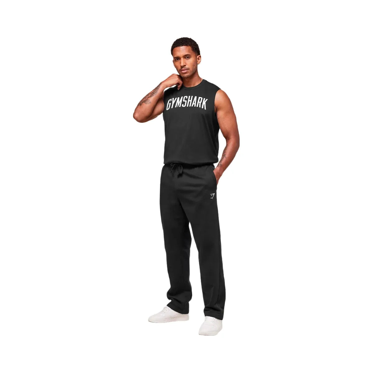 Gymshark Worn Graphic Tank - Black
