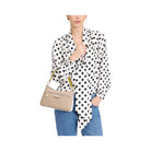 Kate Spade Hudson Colorblocked Convertible Crossbody Timeless Taupe Multi