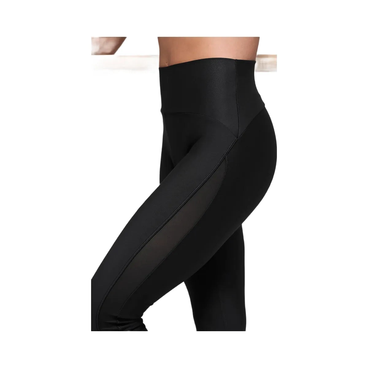 Alo Women's Airlift High-Waist Mesh Infatuation Legging - Black