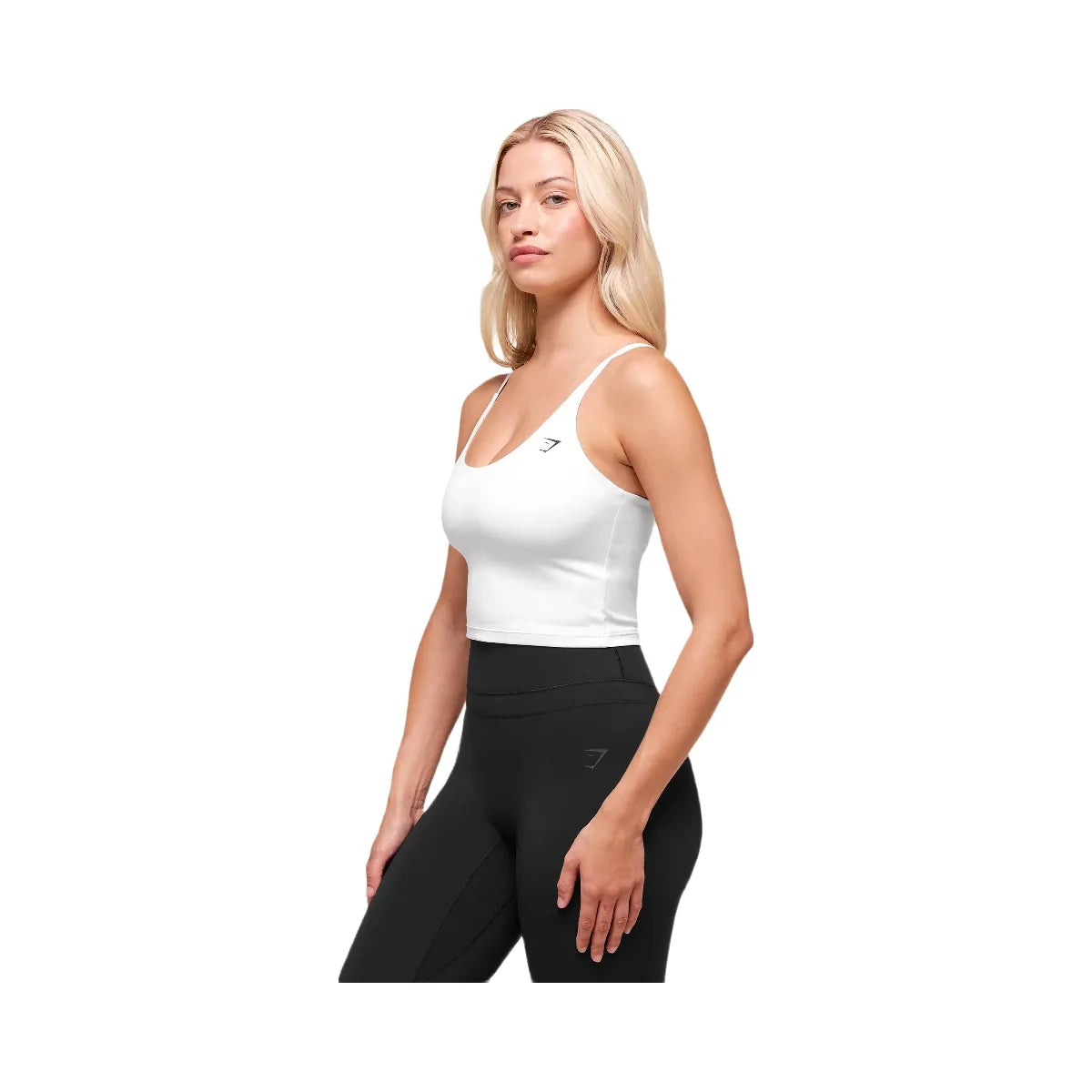 Gymshark Training Cami Tank With Shelf - White