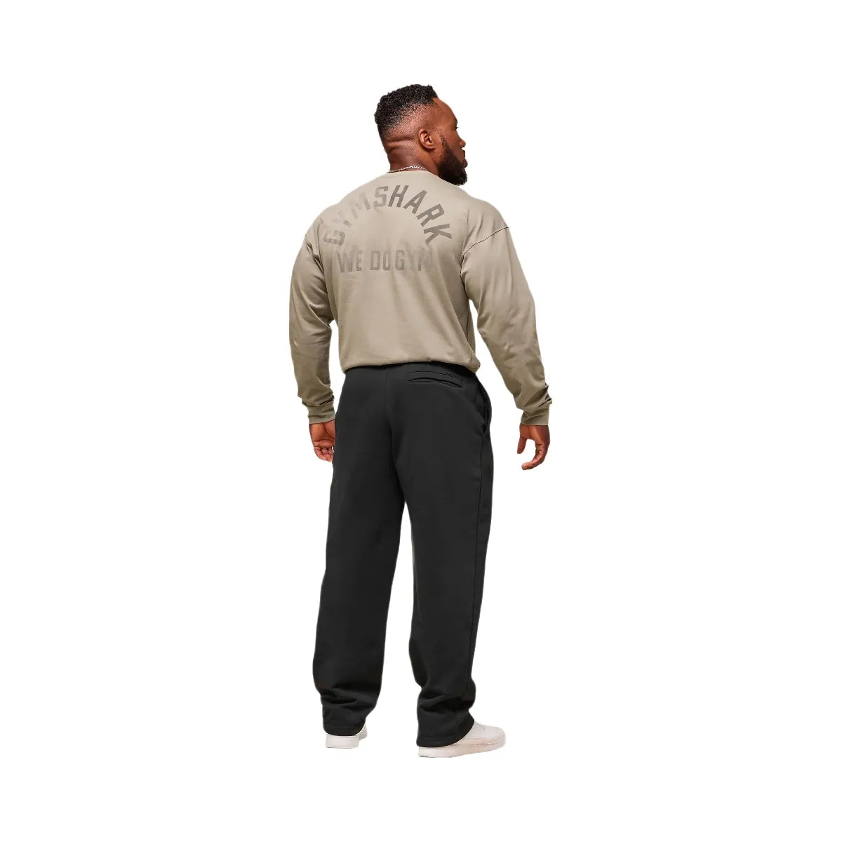 Gymshark We Do Gym Long Sleeve T-Shirt - Linen Brown