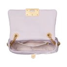 Kate Spade Carey Quilted Small Flap Crossbody Pale Amethyst