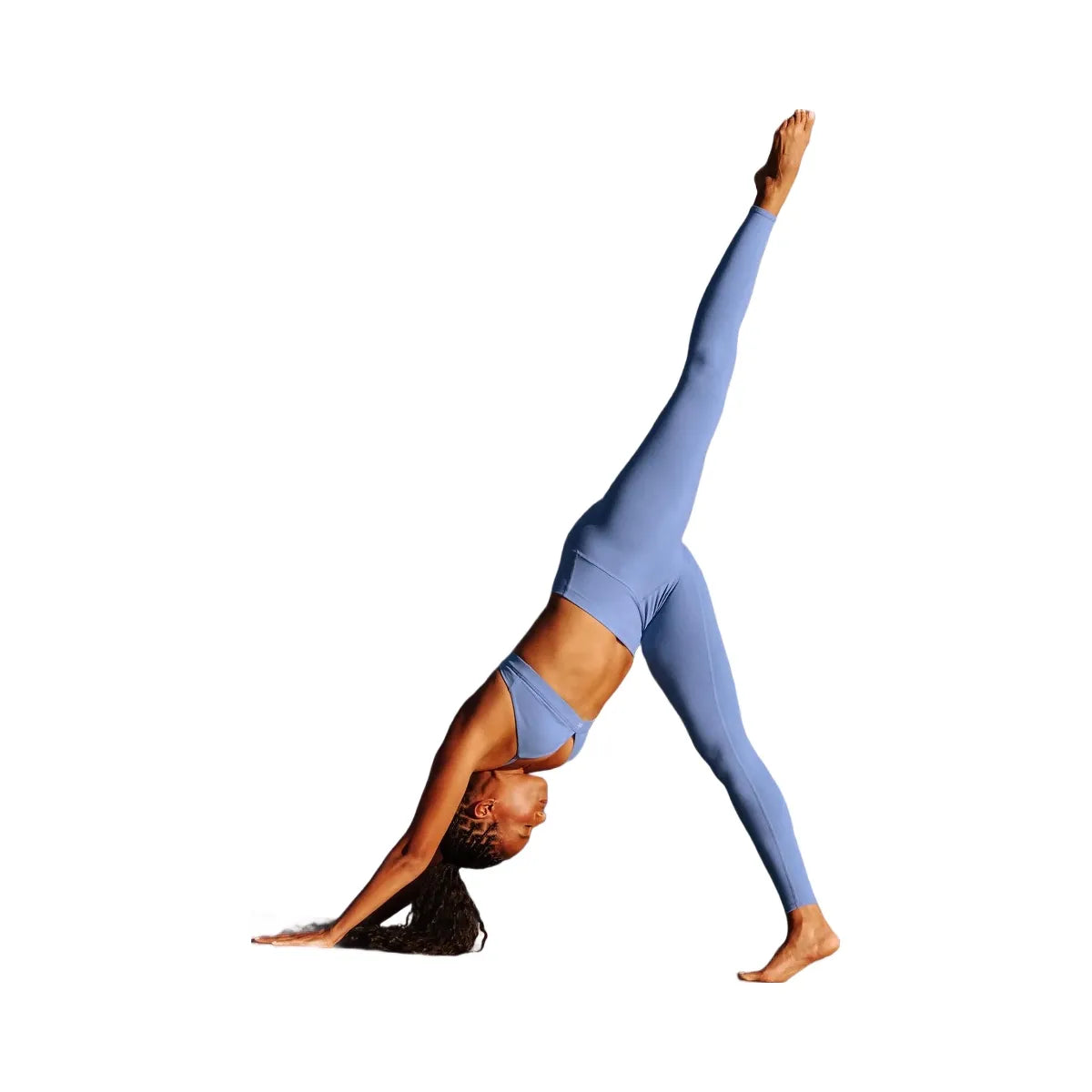 Alo Women's High-Waist Airbrush Legging - Crystal Clear Blue