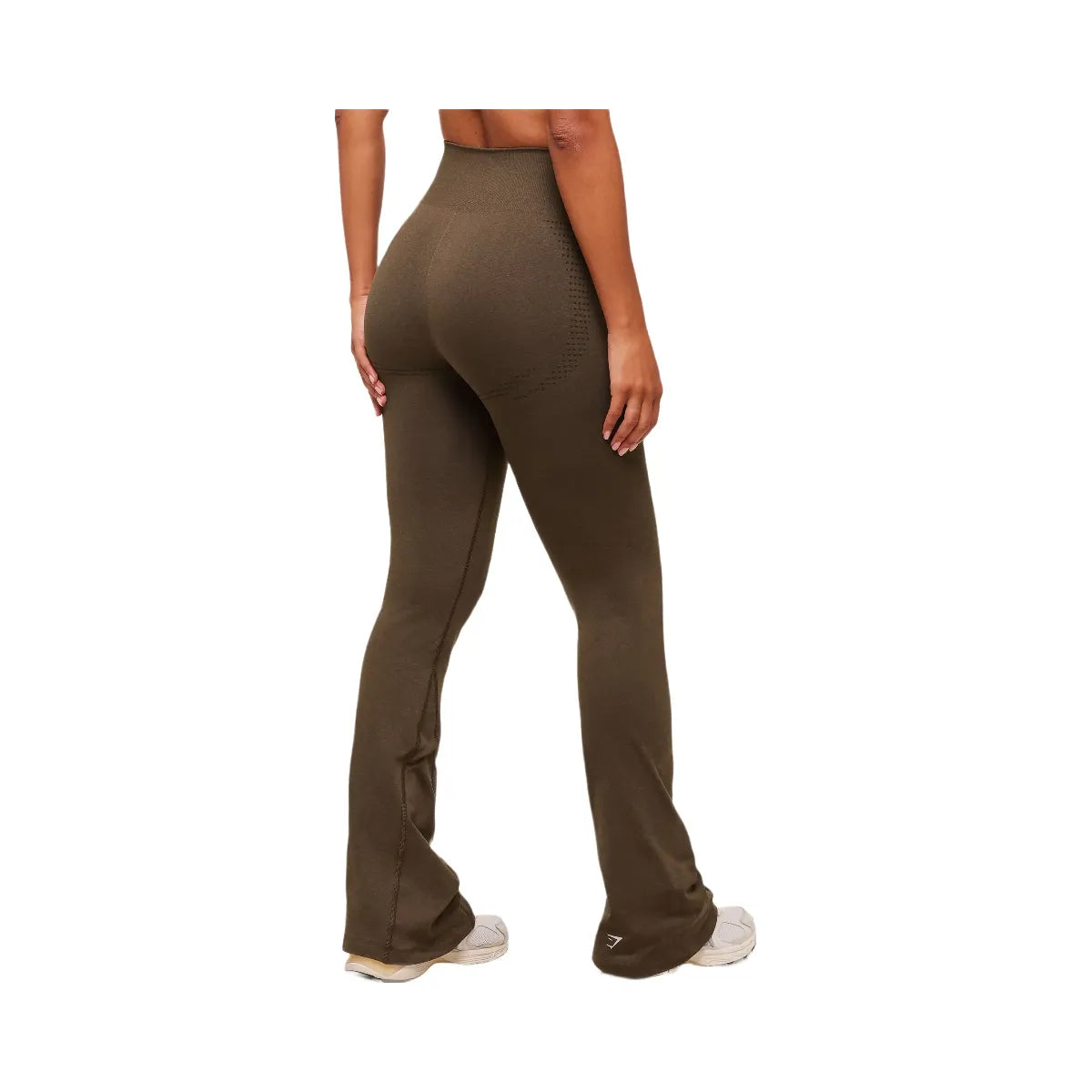 Gymshark Vital Soft Flared Leggings - Espresso Marl