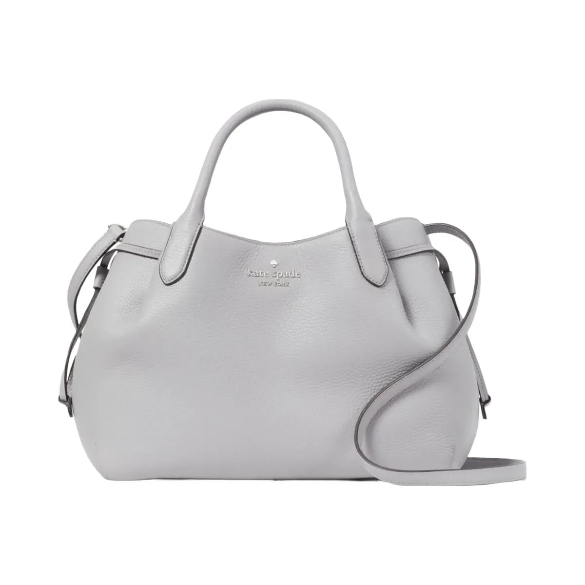 Kate Spade Dumpling Large Satchel Mountain Grey