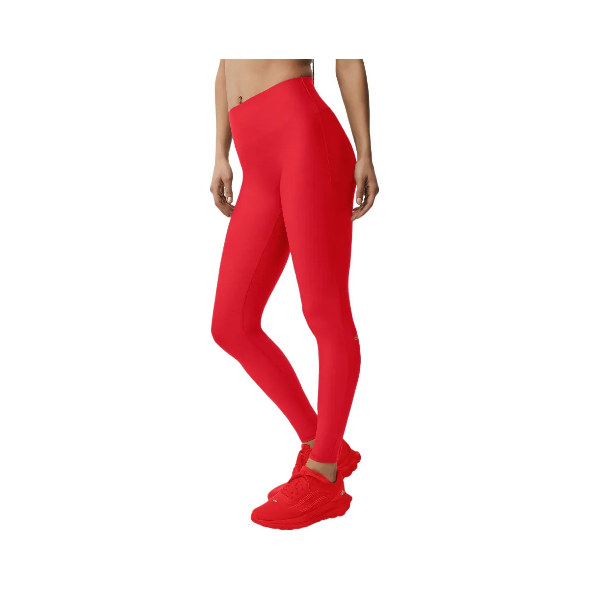 Alo Women's Airlift High-Waist Sleek Legging - Bright Red