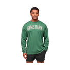Gymshark Worn Graphic Long Sleeve T-Shirt - Lift Green