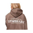 Gymshark All Seasons Graphic Hoodie - Soft Brown