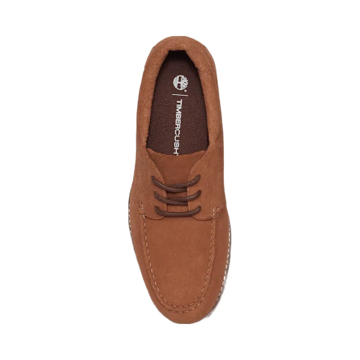 Timberland Britton Square Lace-Up Shoe Rust Suede Men'S