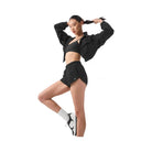 Alo Women's Playmaker Dolphin Short - Black