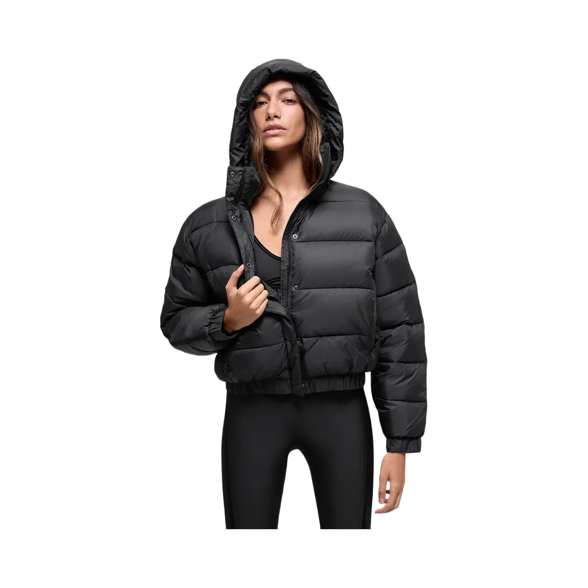 Alo Women's Aspen Love Puffer Jacket - Black
