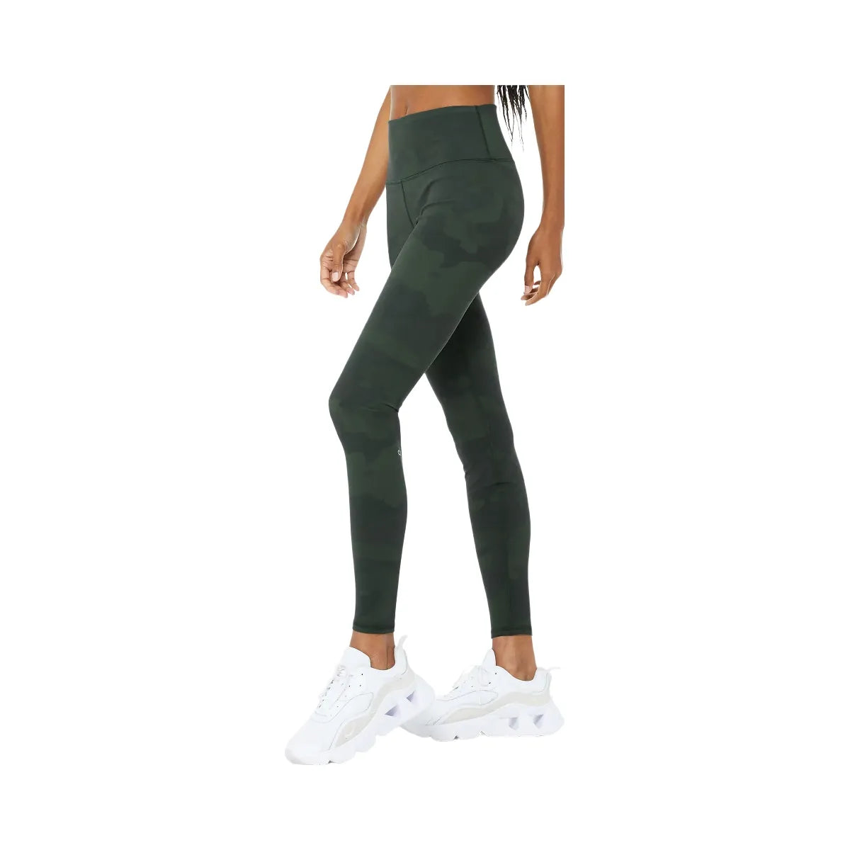 Alo Women's High-Waist Camo Vapor Legging - Hunter Camouflage