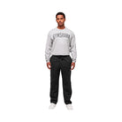 Gymshark Worn Graphic Long Sleeve T-Shirt - Light Grey Core Marl