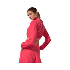 Alo Women's Cropped Breezy Full-Zip Cover Up - Candy Red
