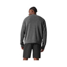 Alo Men's Unisex Wool Cashmere New Class Crewneck Sweater - Platinum Grey