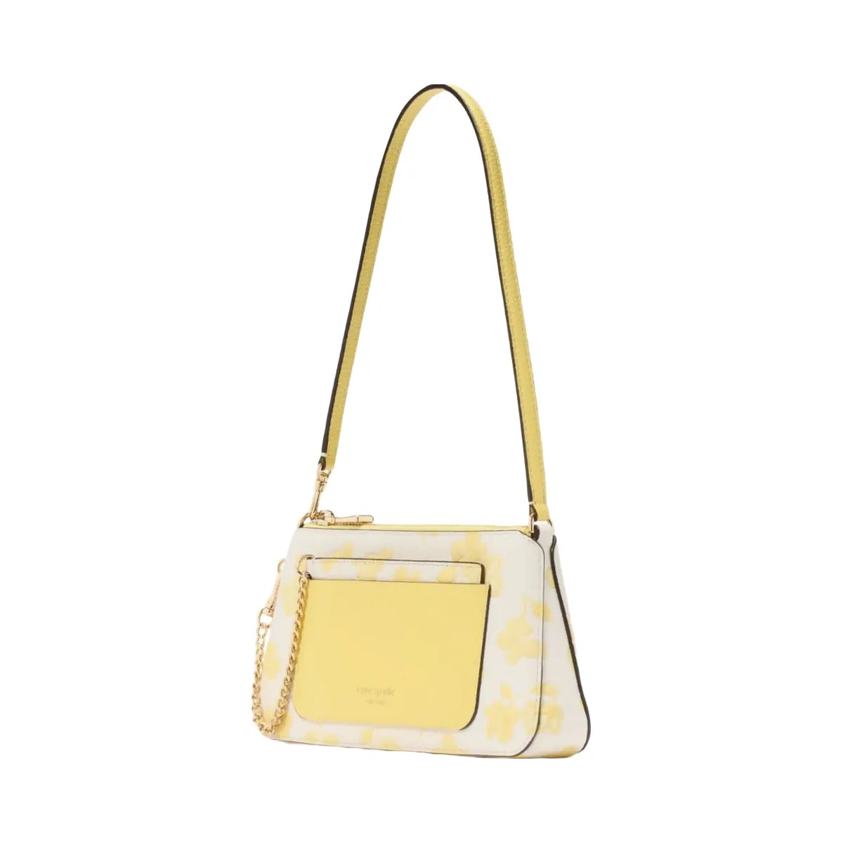 Kate Spade Ava Spring Pansies Pochette Yuzu Jam Multi