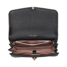 Kate Spade Locket Large Flap Shoulder Bag Black
