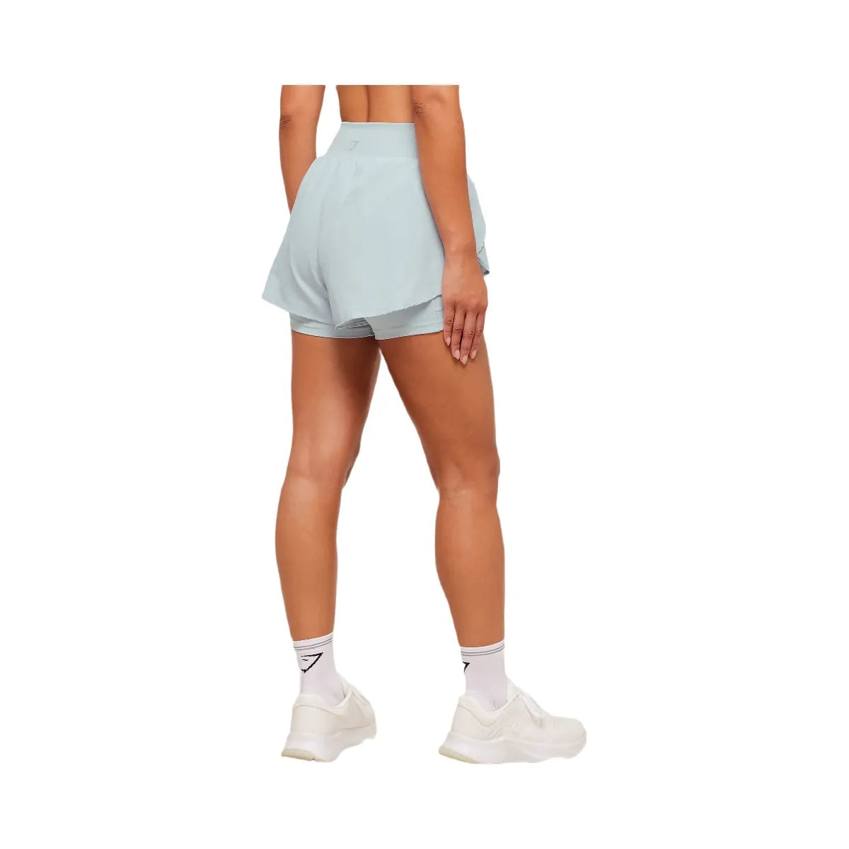 Gymshark Running 2-in-1 Shorts - Smoke Blue