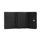 Coach Card Holder Wallet With Leopard Print And Signature Canvas Pebbled Leather-Im-Walnut-Leopard Multi
