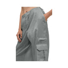 Alo Women's Sheer Game Time Wide Leg Jogger - Lunar Grey
