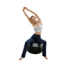 Alo Women's Airbrush High-Waist 7/8 Bootcut Legging - Navy