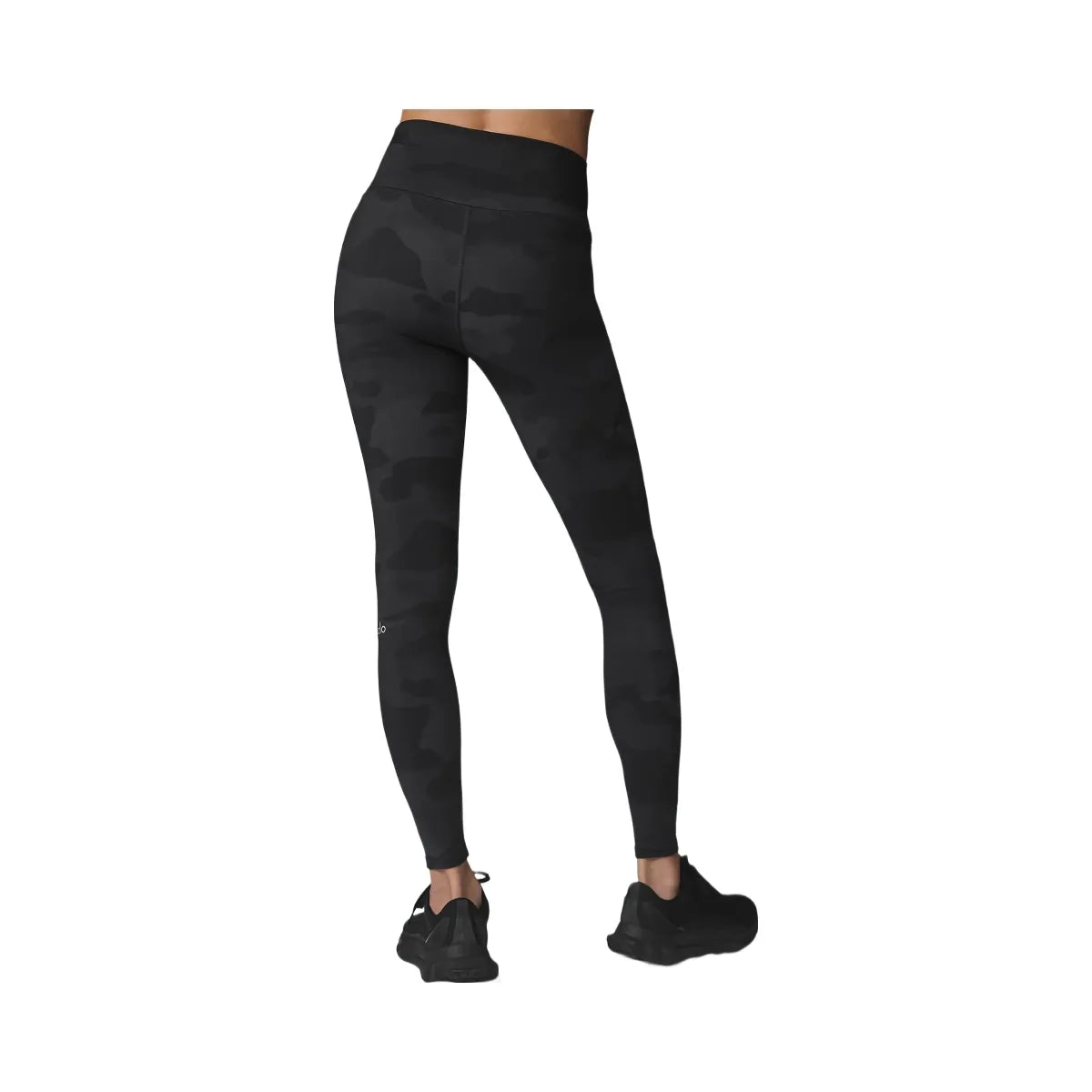 Alo Women's High-Waist Camo Vapor Legging - Black Camouflage