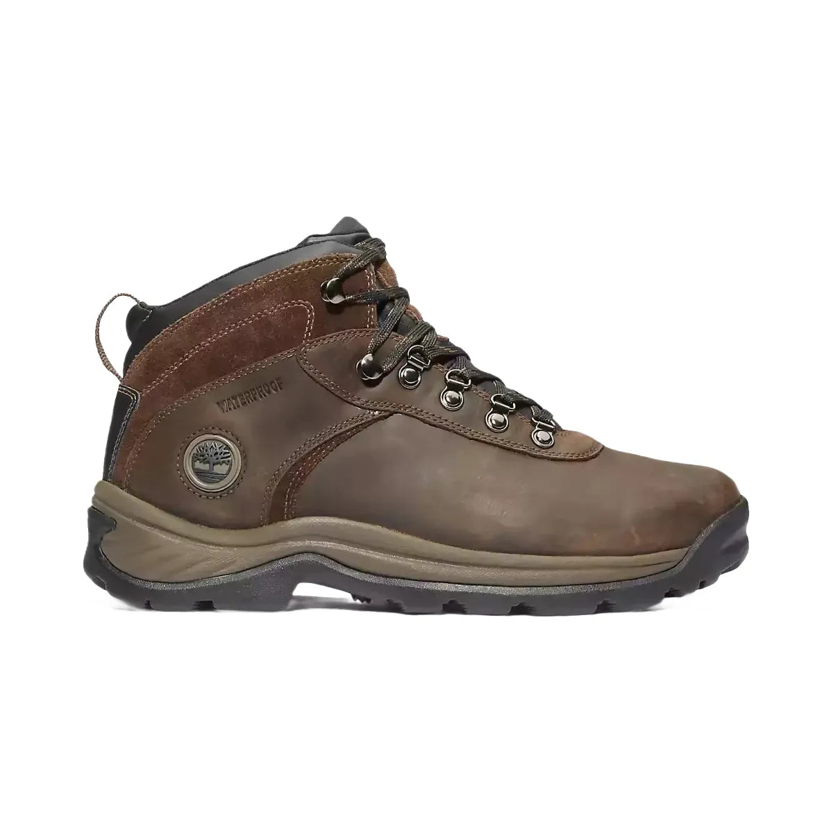 Timberland Flume Waterproof Mid Hiker Boot Dark Brown
