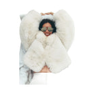 Alo Women's Opulent Faux Fur Cropped Jacket - Ivory
