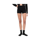 Alo Women's Wool Cashmere Ribbed Noble Short - Black