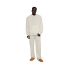 Alo Men's Wool Cashmere New Class Hoodie - Bone Heather